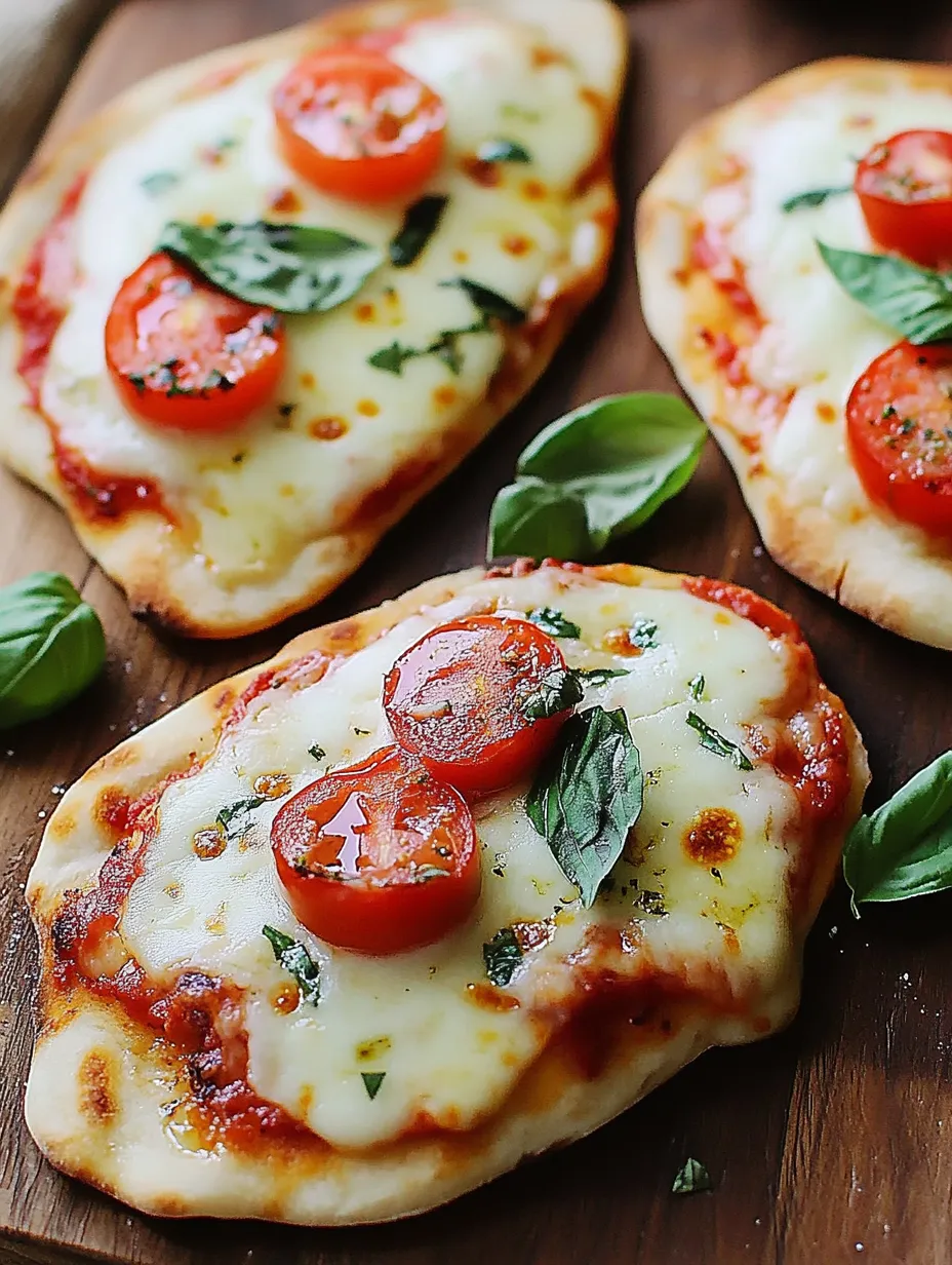 Caprese Naan Pizzas Recipe