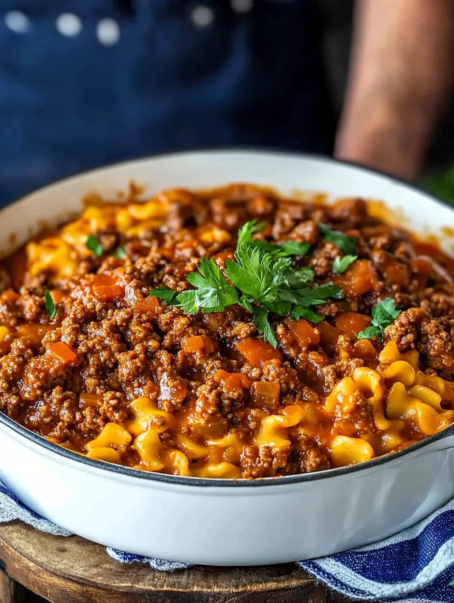Sloppy Joe Casserole Recipe