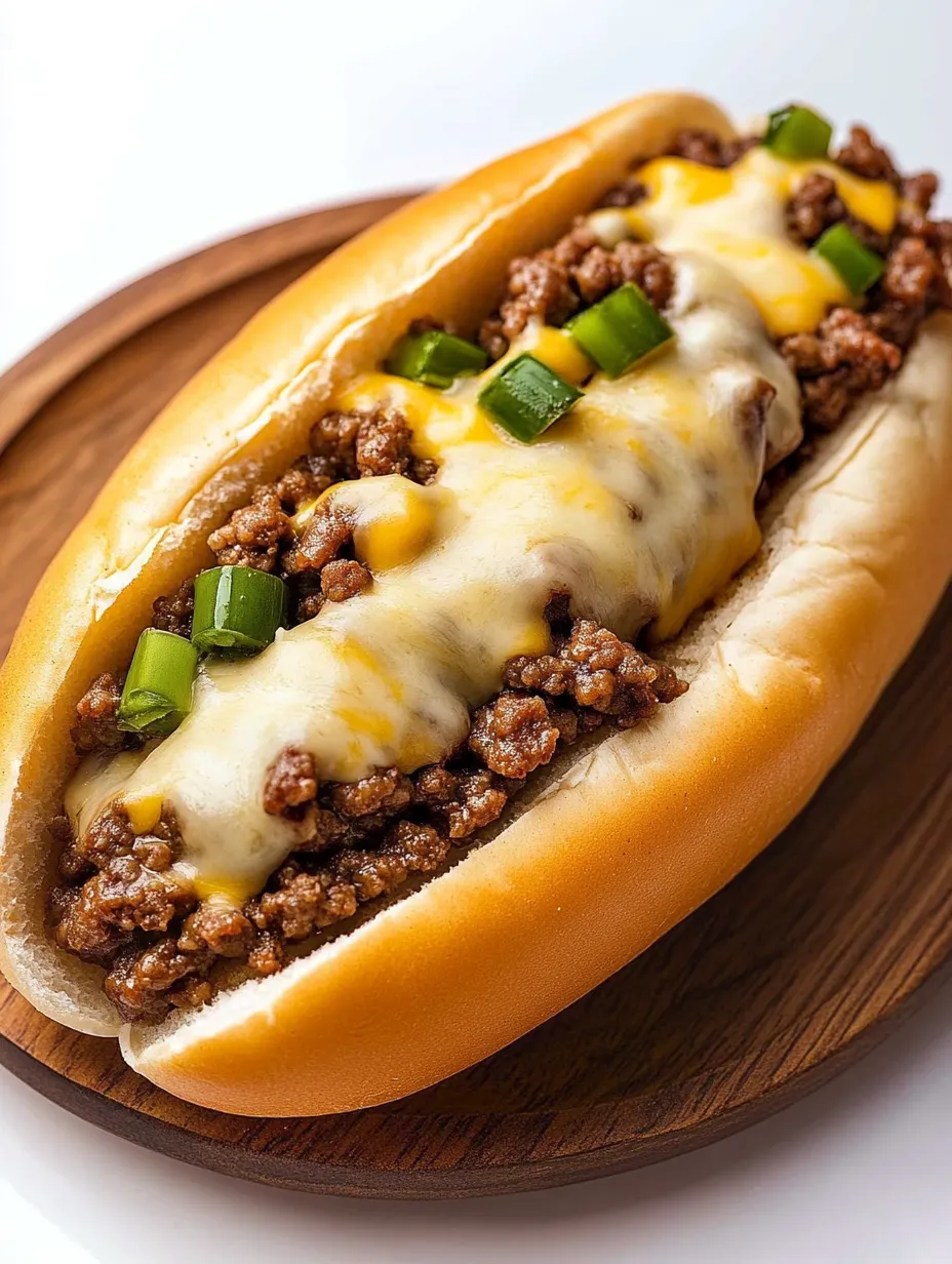 Ground Beef Philly Cheesesteak Recipe