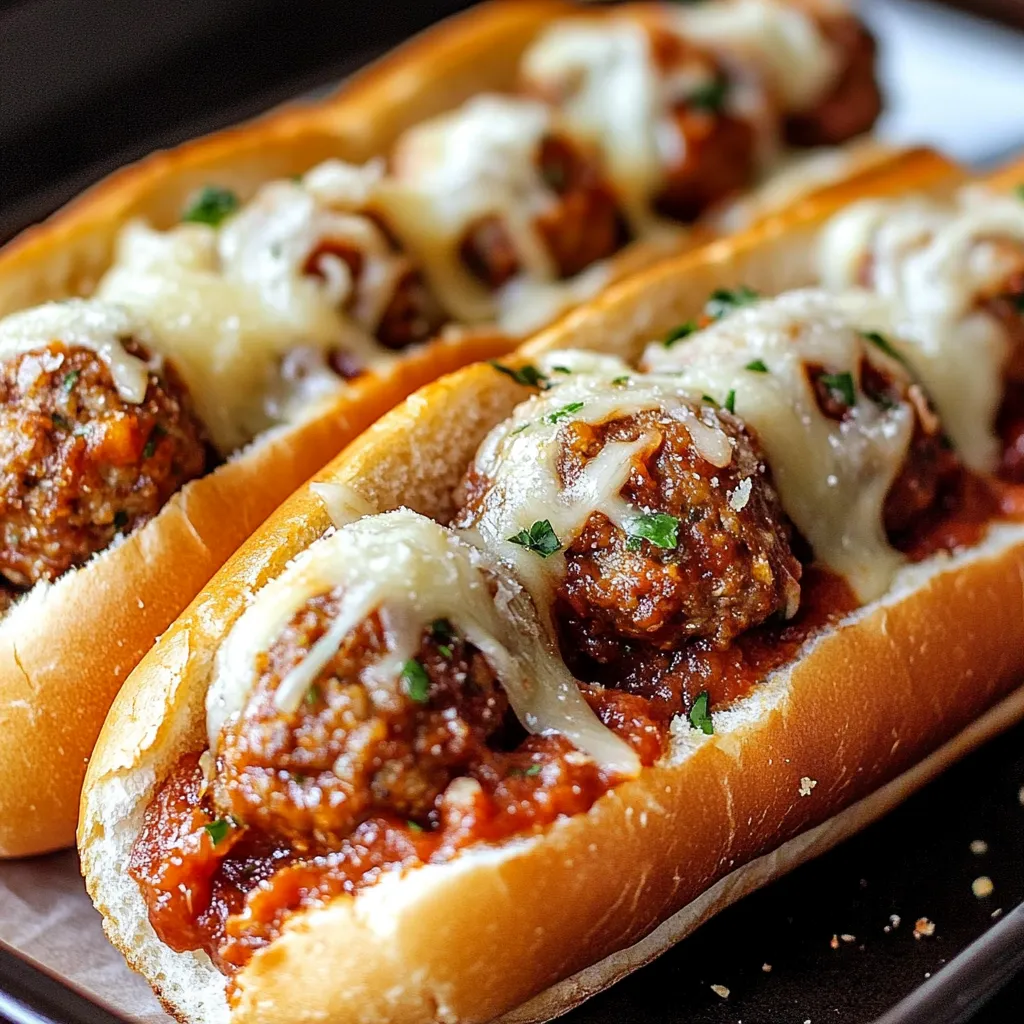 Delicious Easy Weeknight Meatball Sub
