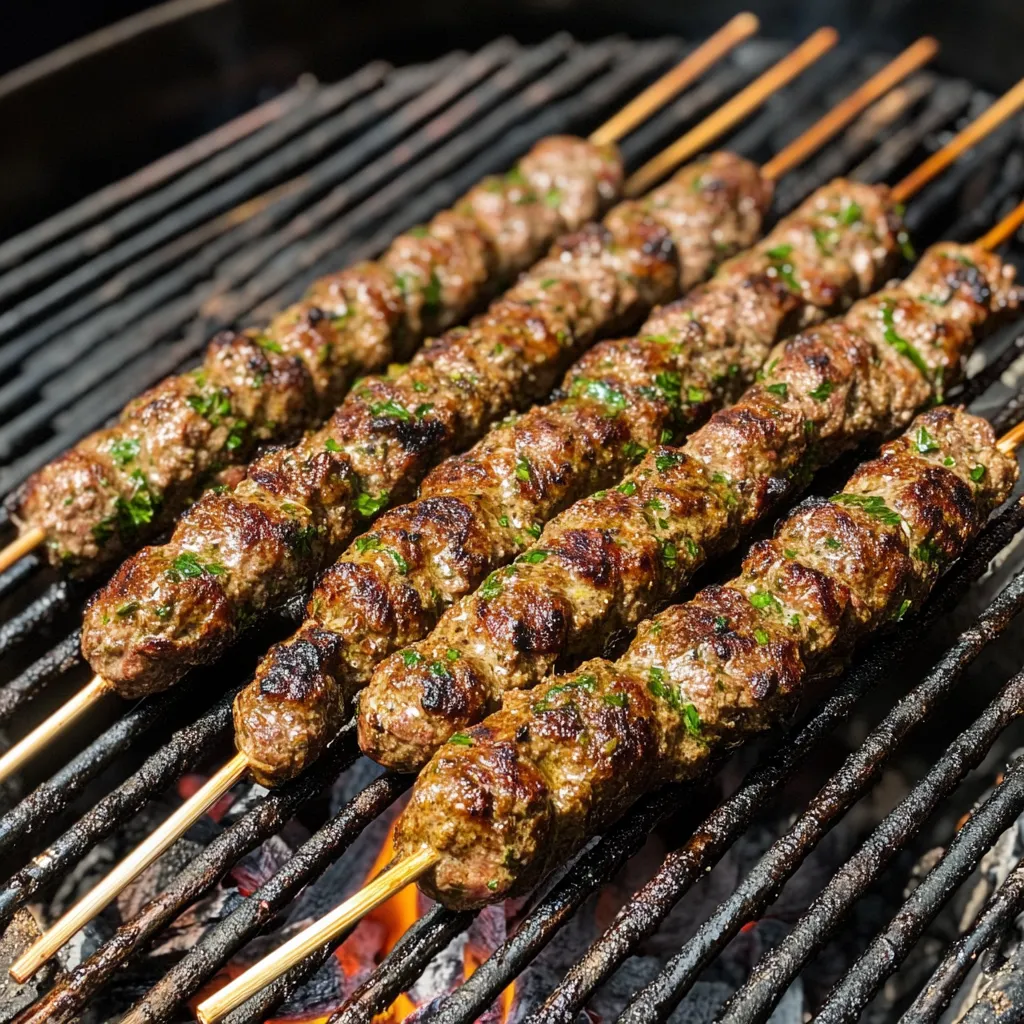 Delicious Kafta Kebabs