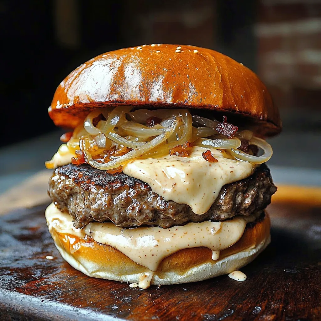 Best Smash Burgers with Baconnaise Sauce