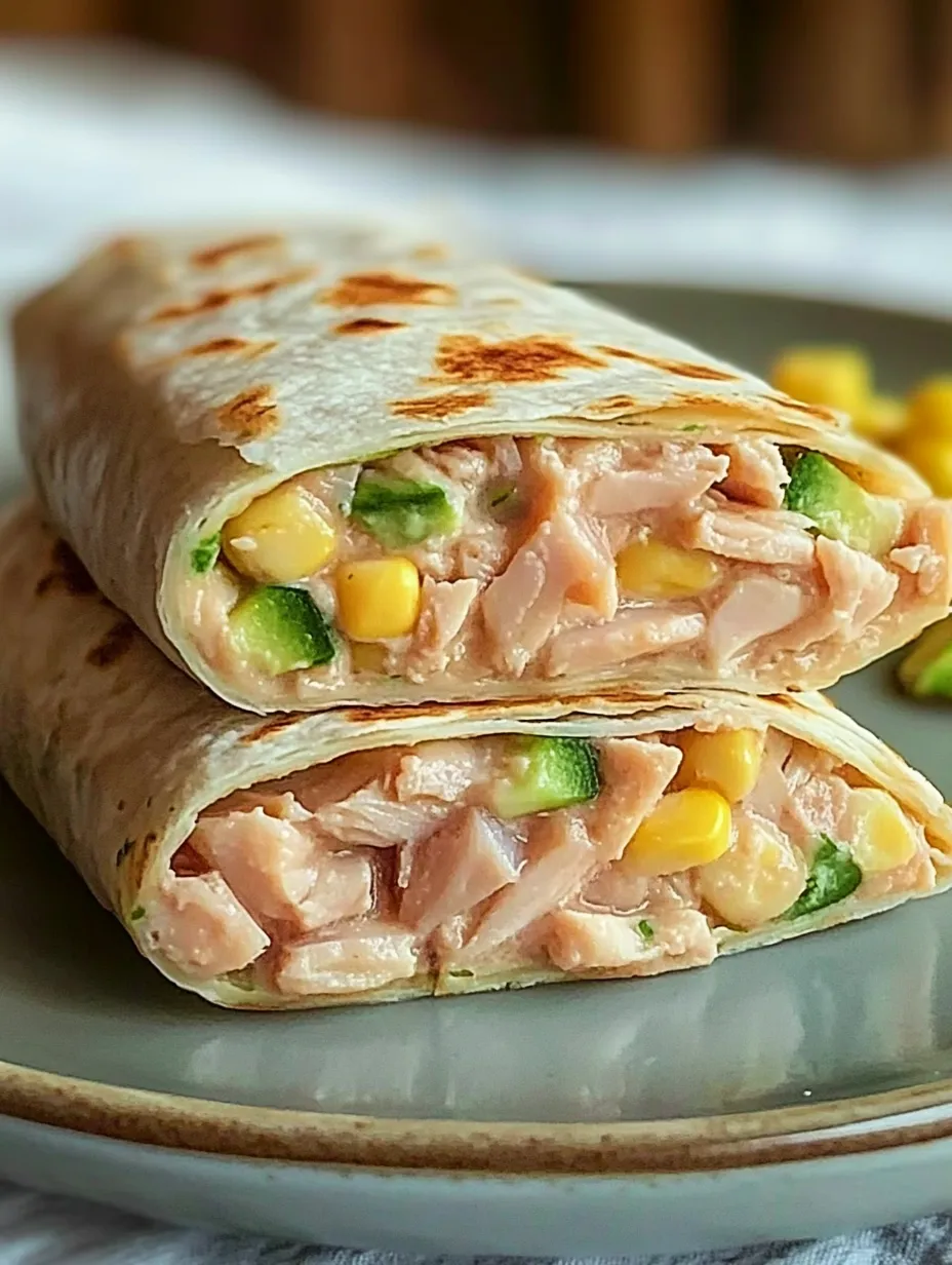 Tuna Melt Wrap Recipe