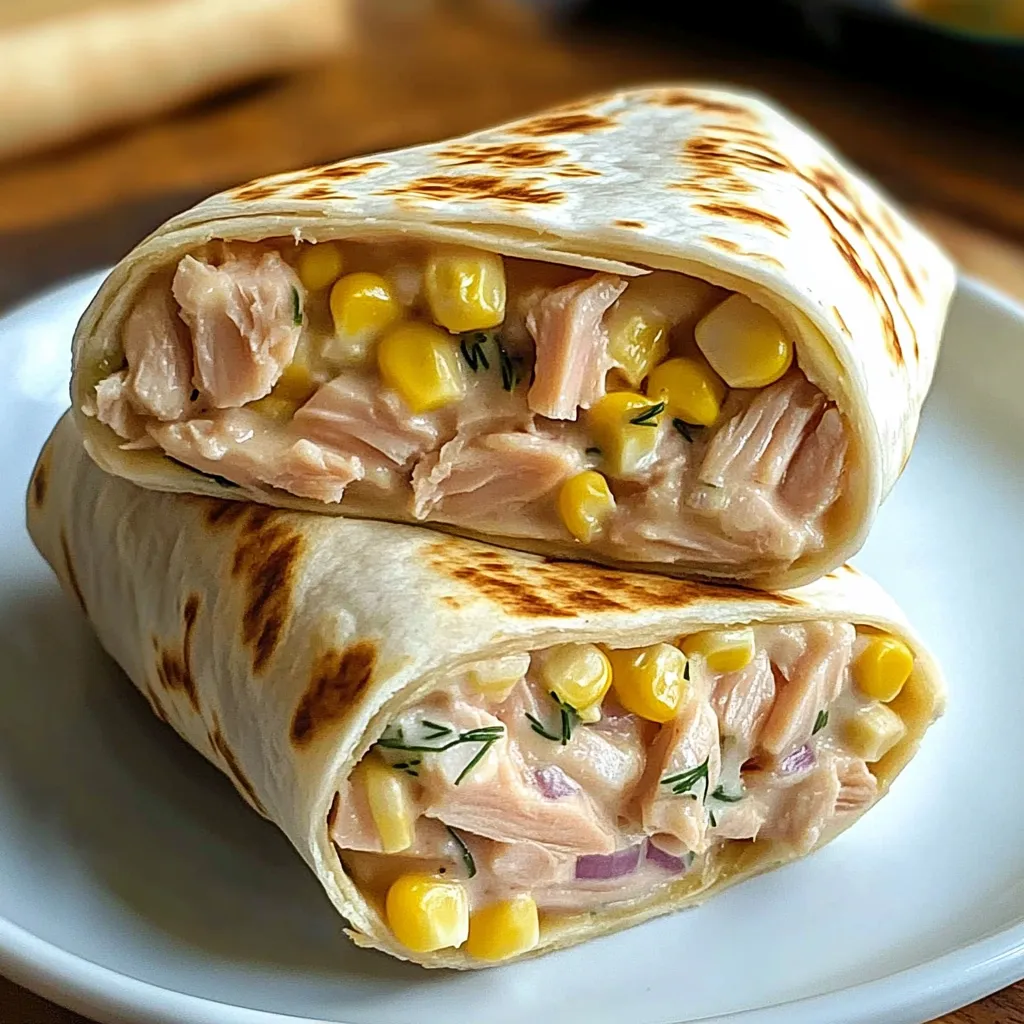 Best Tuna Melt Wrap