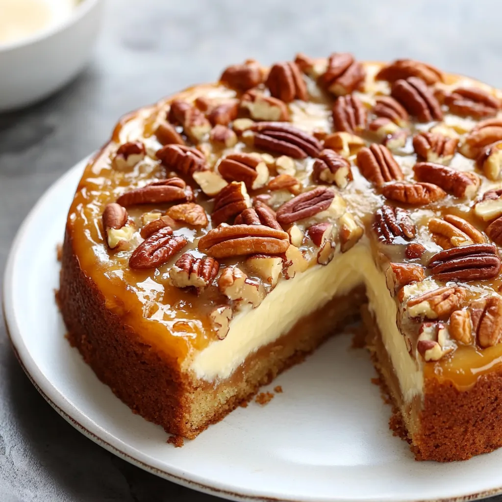 Gooey Butter Pecan Cake