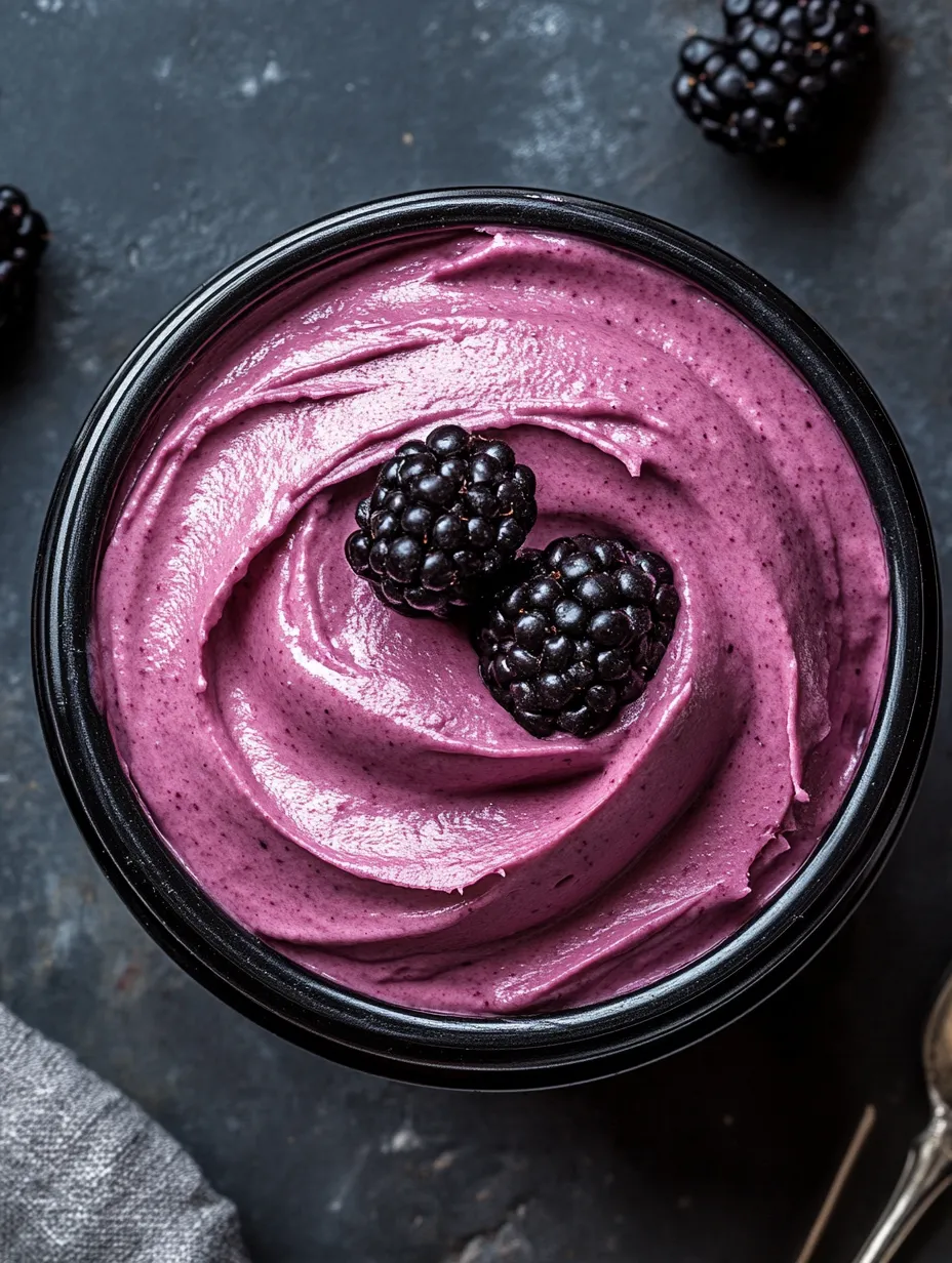 Blackberry Mousse Recipe