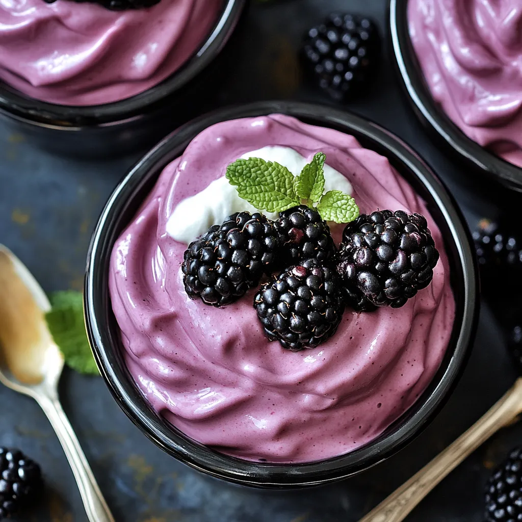 Best Blackberry Mousse