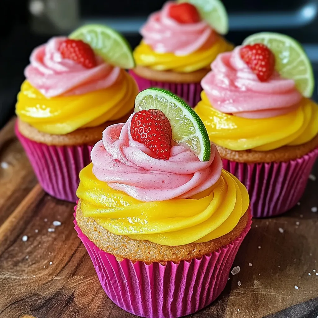 Sweet Strawberry Mango Cupcakes Recipe – Fruity, Tropical Bliss