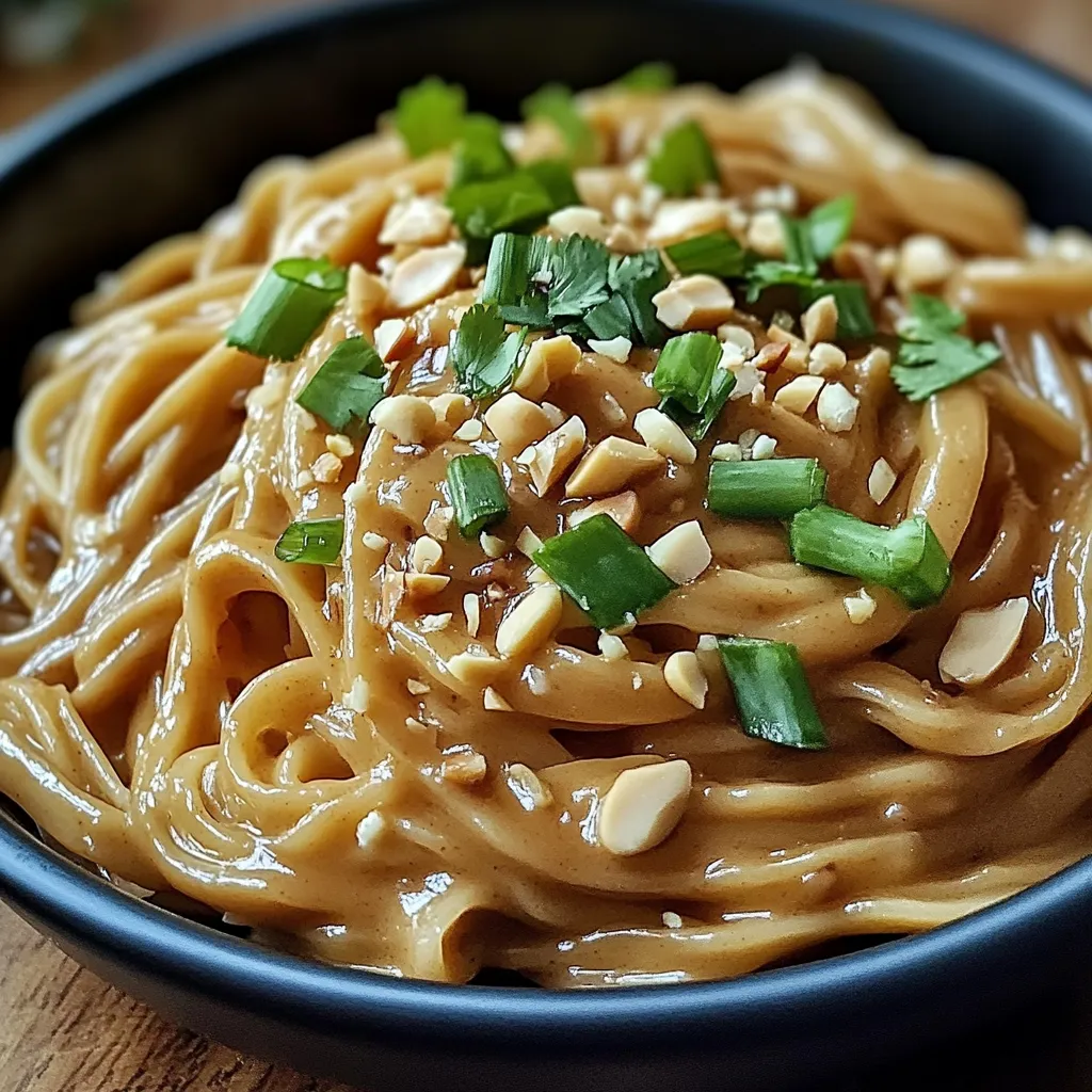 Best Easy Spicy Thai Peanut Noodles