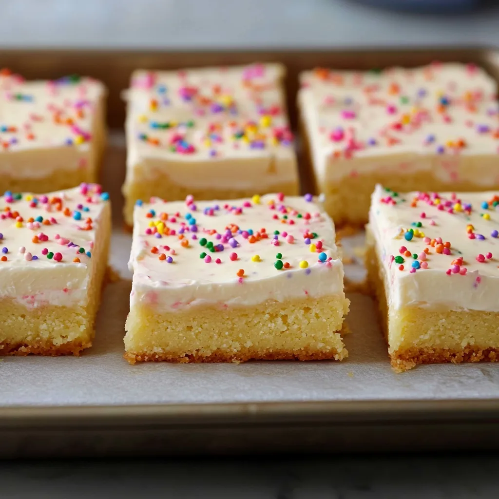 Sour Cream Cookie BarsPerry Santanachote