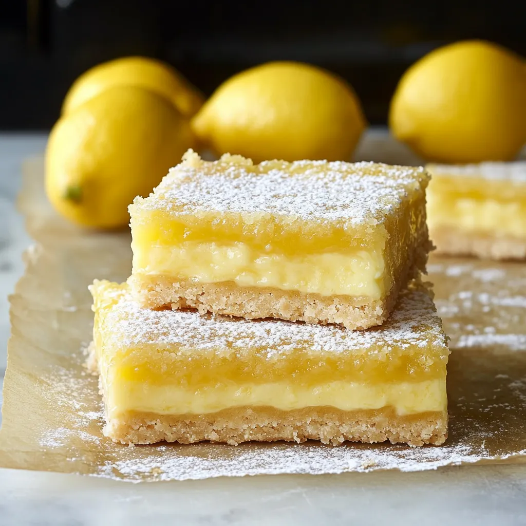Delicious Lemon Bars Recipe