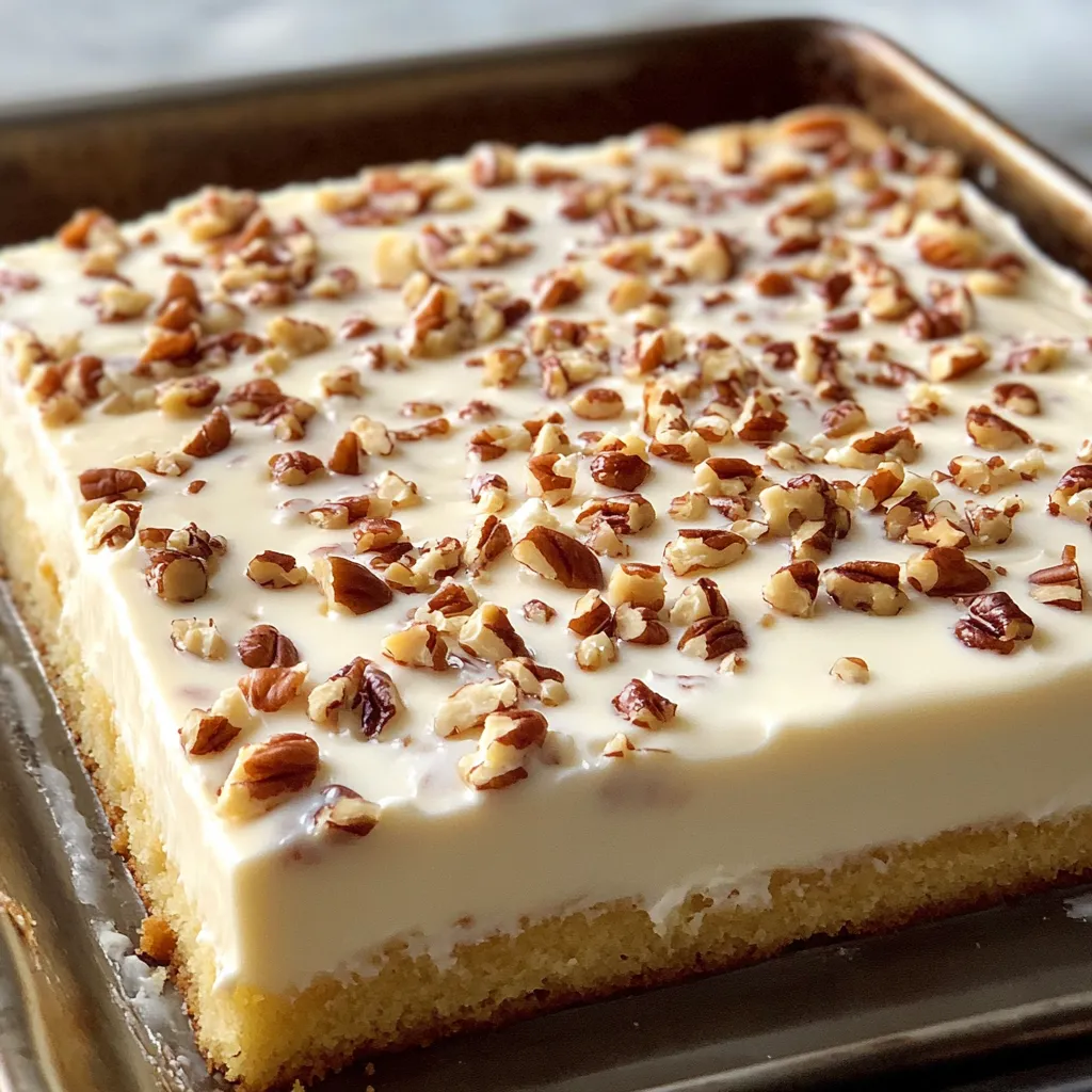 Best White Texas Sheet Cake