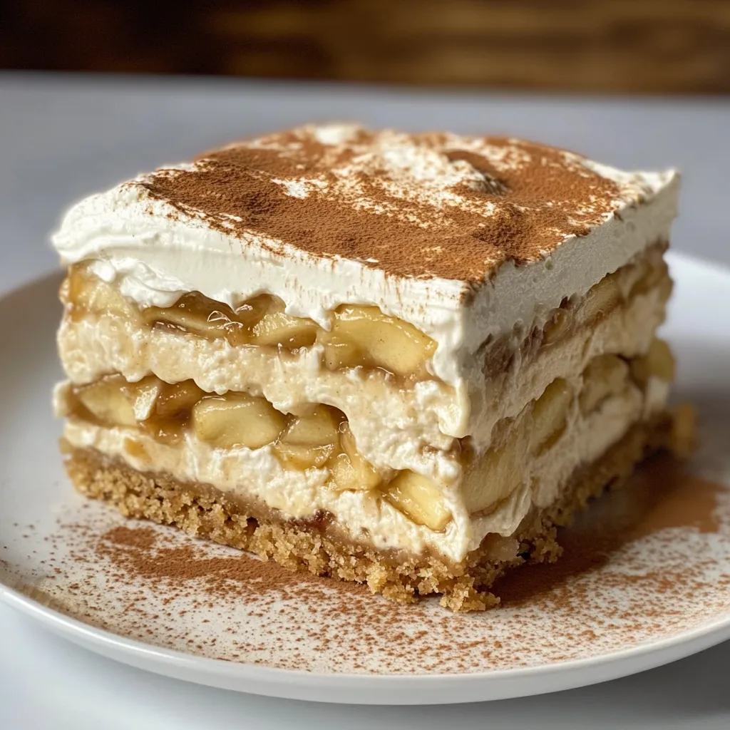 Caramel Apple Icebox Cake Recipe