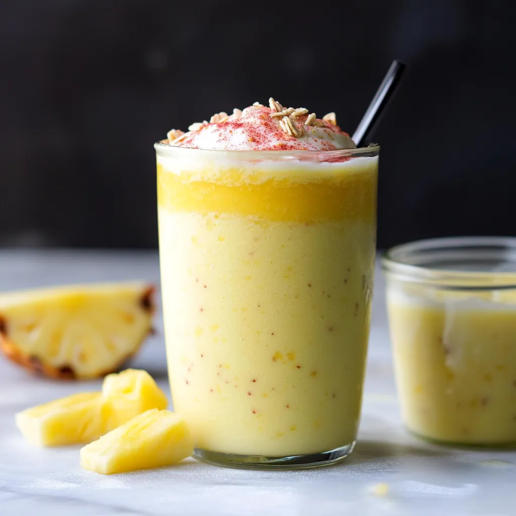 Delicious Anti-Inflammatory Pineapple Smoothie
