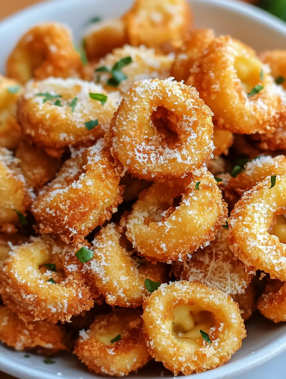 Crispy Parmesan Fried Tortellini Recipe