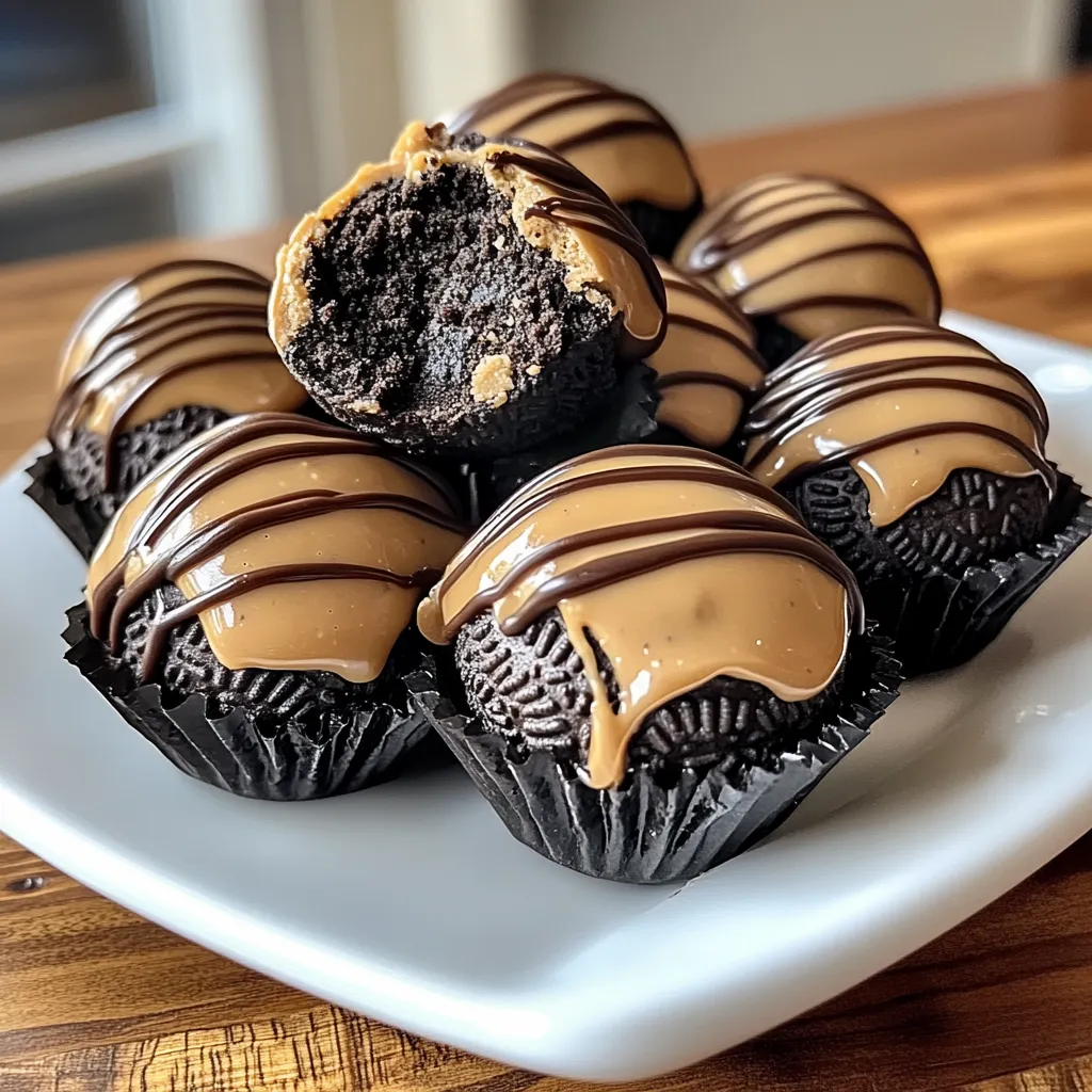 Delicious 3-Ingredient Peanut Butter Oreo Cookie Balls