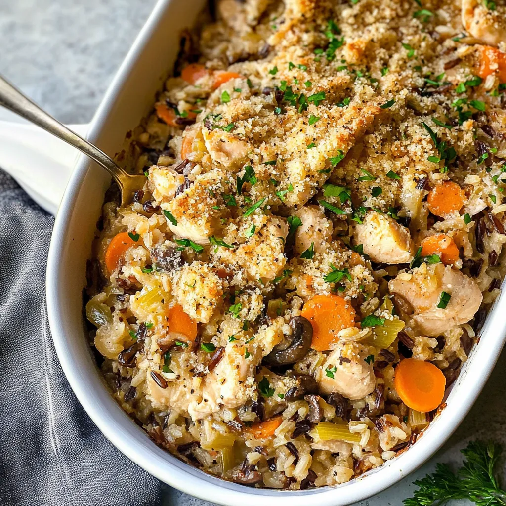 Best Chicken and Wild Rice Casserole