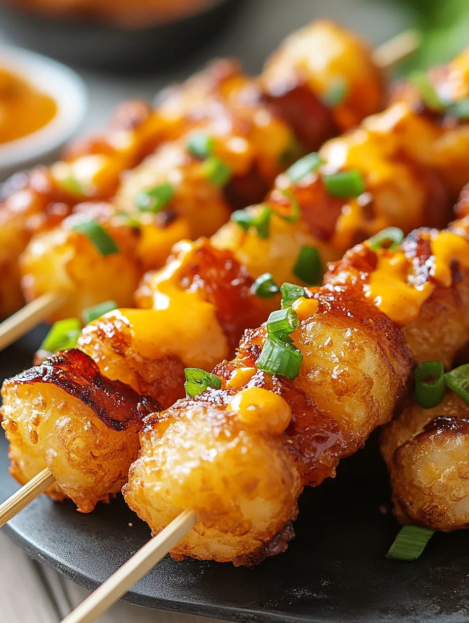 A plate of food with a stick in it.