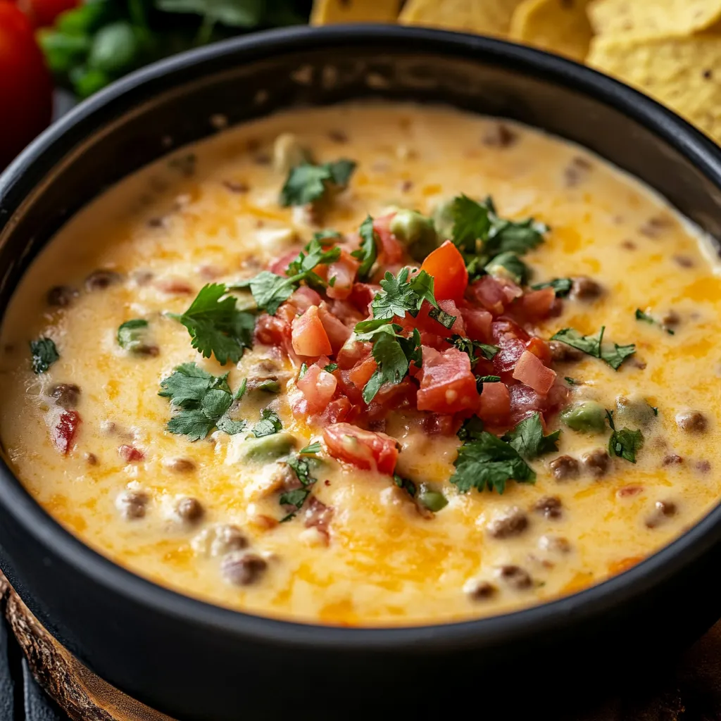 A bowl of soup with tomatoes, onions, and cheese.