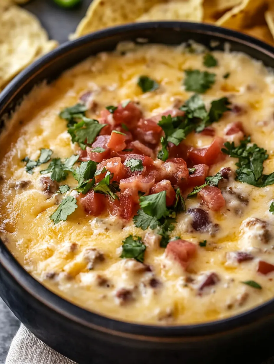 A bowl of soup with tomatoes and herbs.