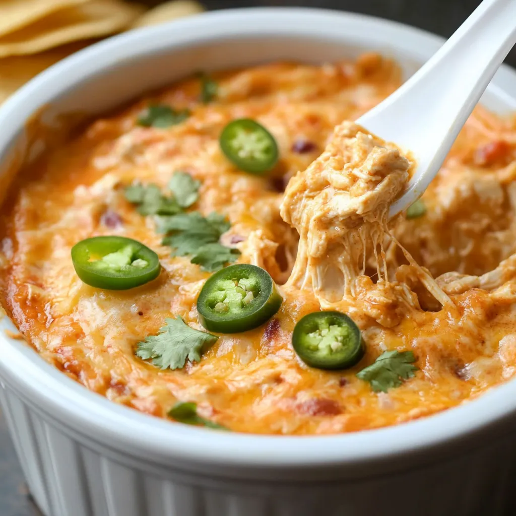 Crock Pot Chicken Enchilada Dip