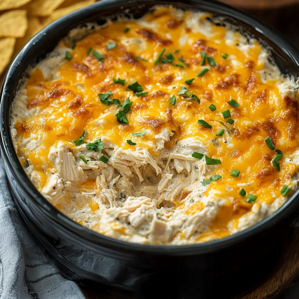 Slow Cooker Ranch Chicken Dip