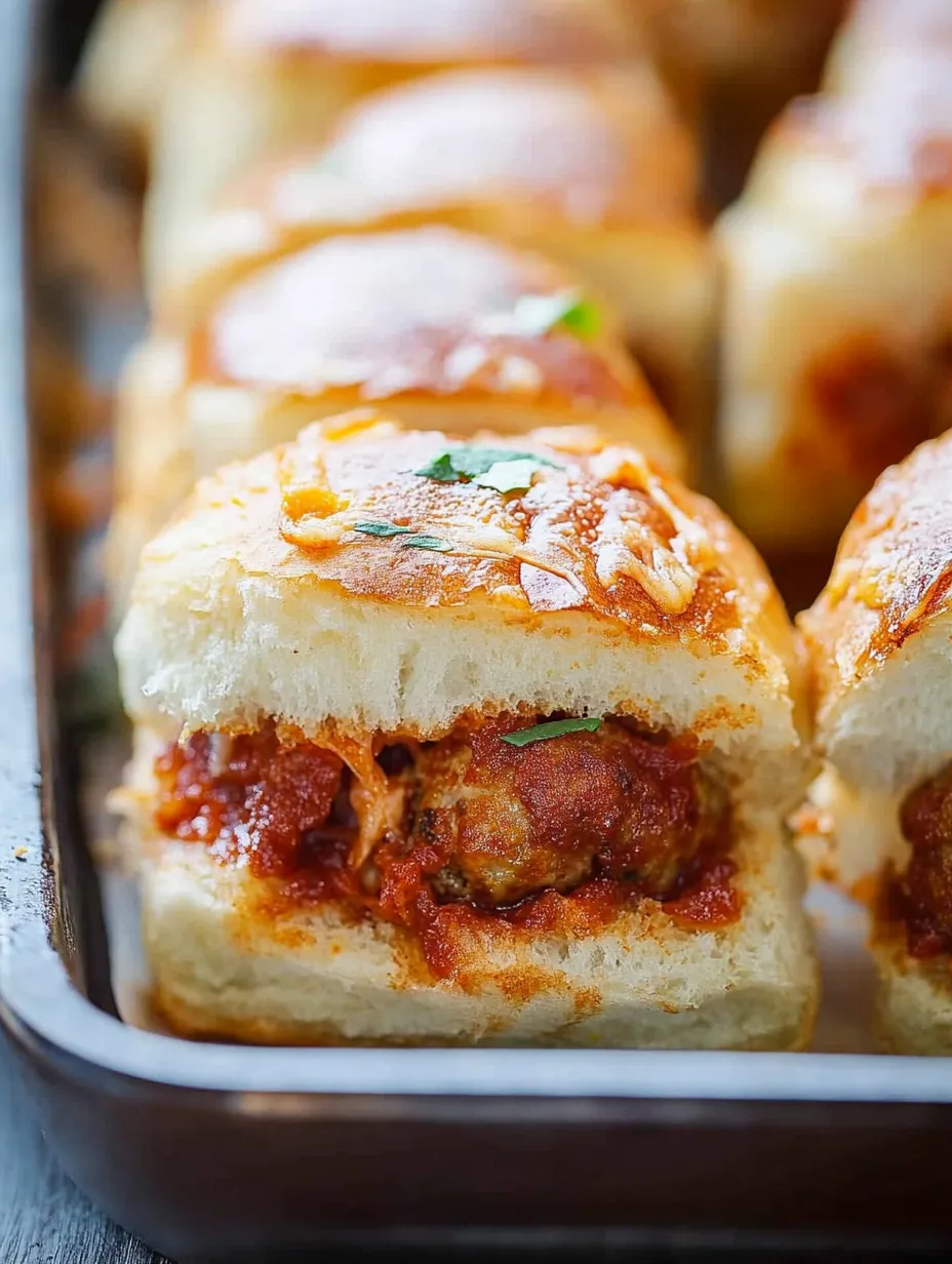 Meatball Sliders Recipe
