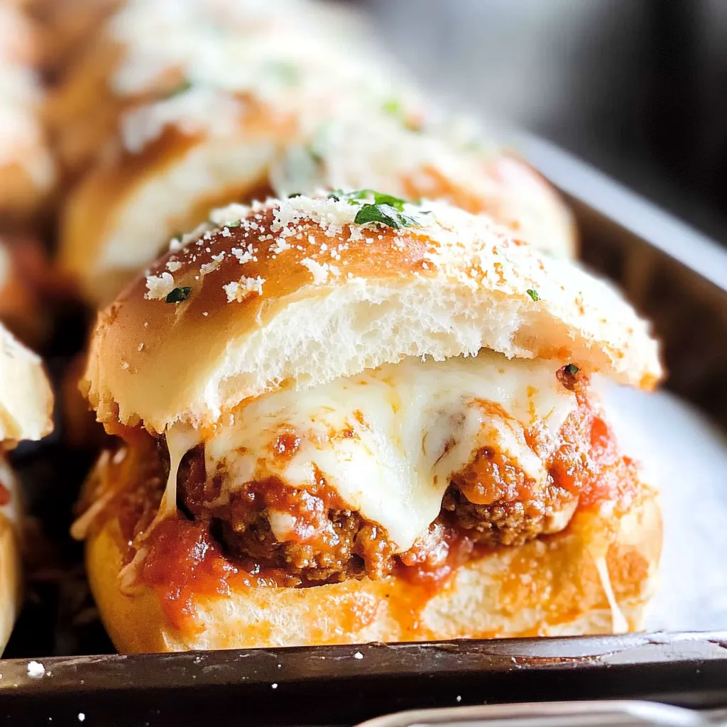 Delicious Meatball Sliders