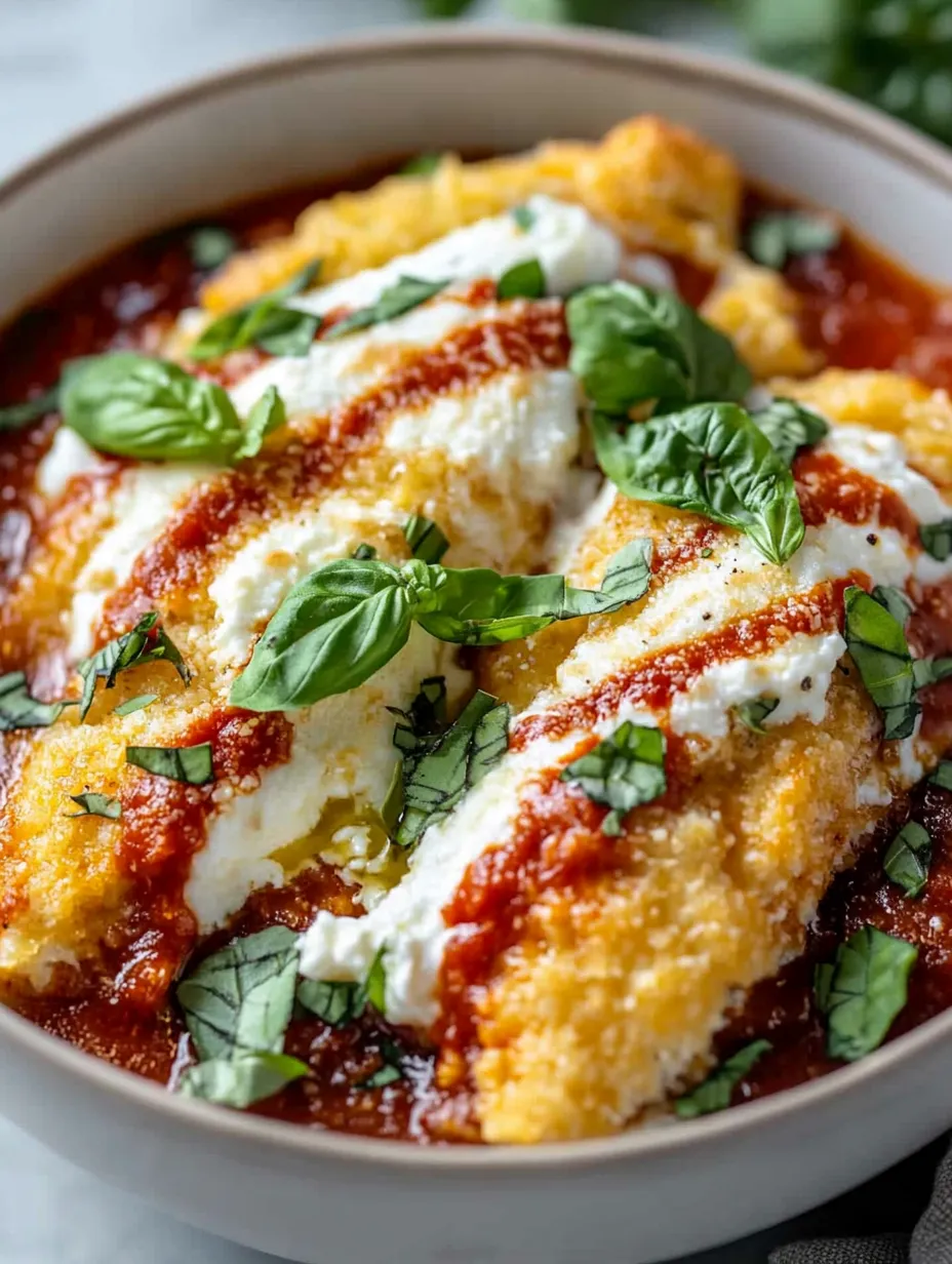 Chicken Parm Cottage Cheese Bowl Recipe