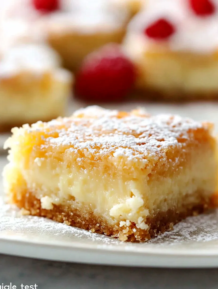 Gooey Butter Cake Recipe