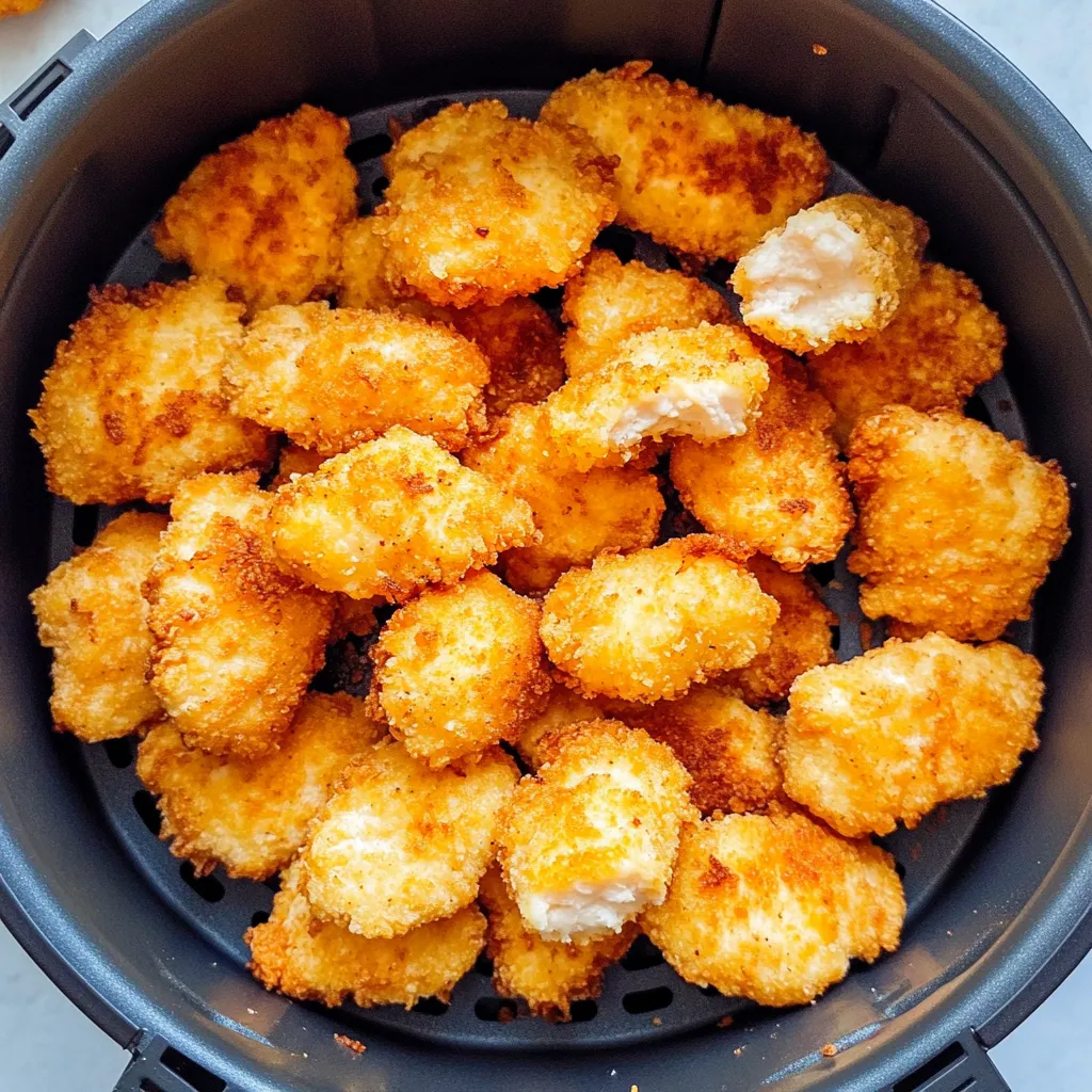 Homemade Air Fryer Crispy Chicken Nuggets