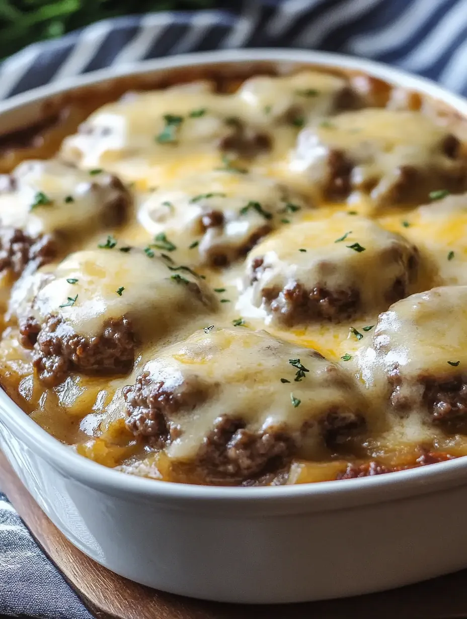 Amish Hamburger Steak Bake