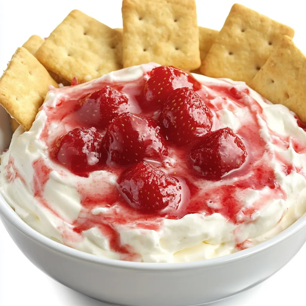 Strawberry Cheesecake Dip