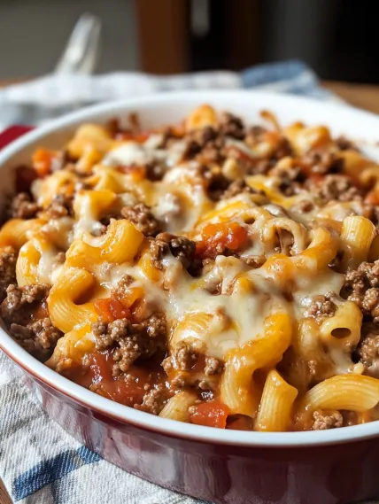 Hamburger Supreme Casserole Recipe