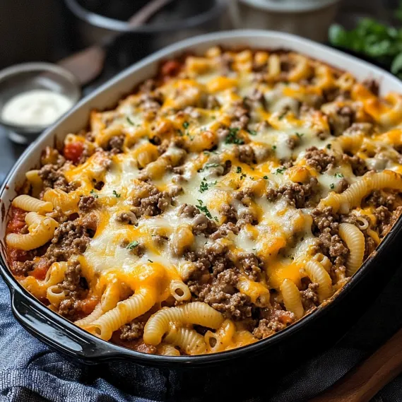 Delicous Hamburger Supreme Casserole
