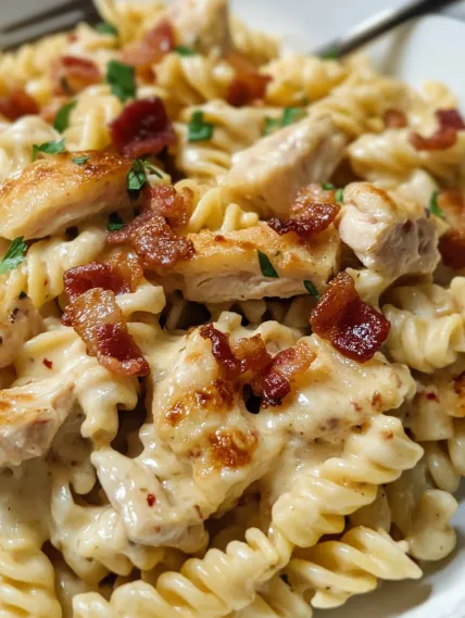 Chicken Bacon Ranch Pasta Recipe