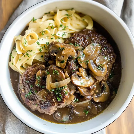Best Slow Cooker Salisbury Steaks