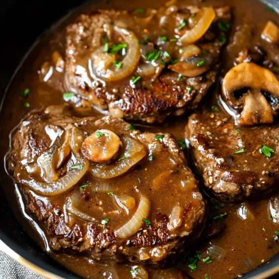 Smothered Cube Steak