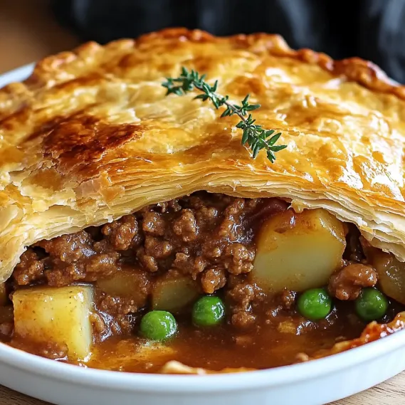 Irish Meat and Potato Pie