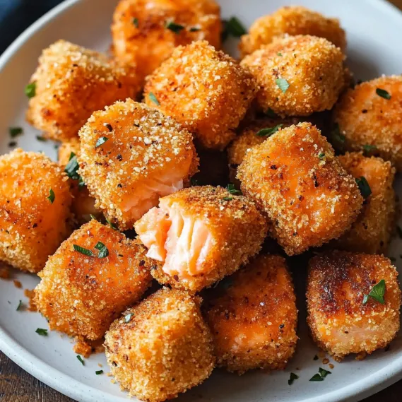 Crispy Salmon Nuggets