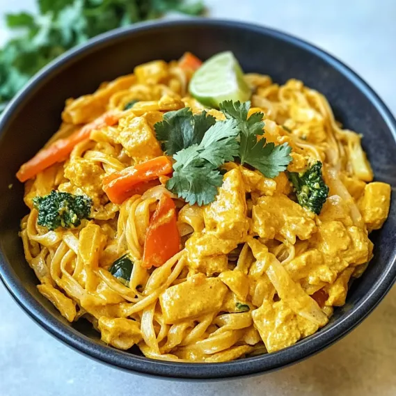 Delicious Yellow Curry Noodles