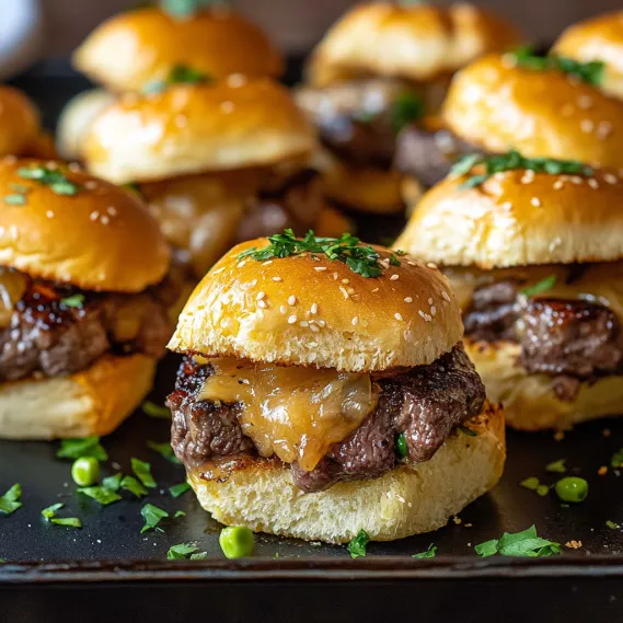Cowboy Butter Steak Sliders