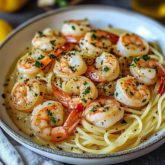 Delicious Classic Shrimp Scampi