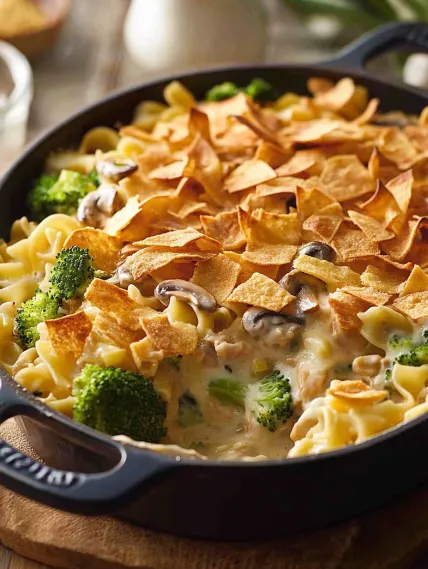 Classic Tuna Noodle Casserole Recipe