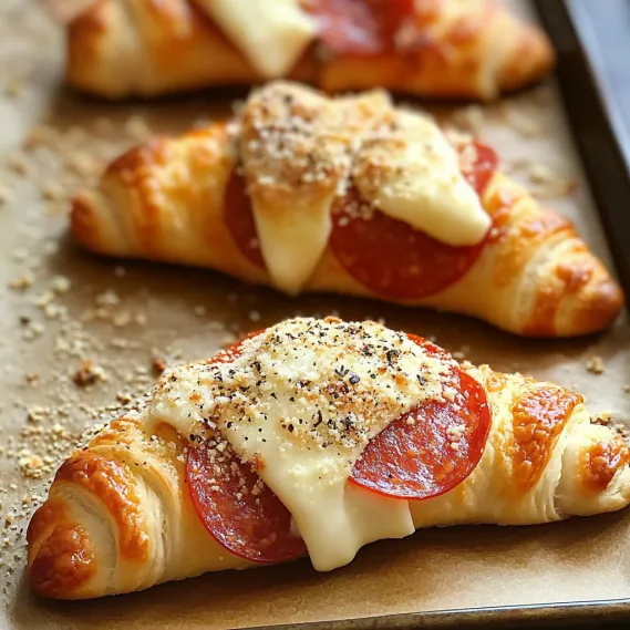 Pepperoni Crescent Rolls