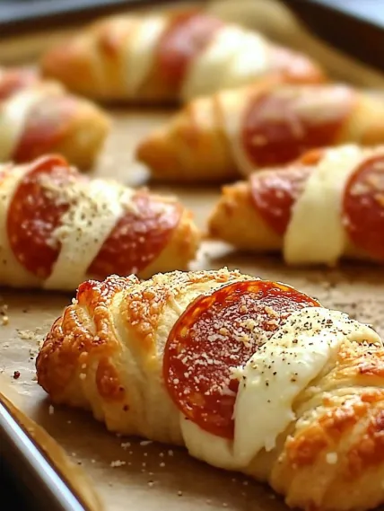 Pepperoni Crescent Rolls Recipe