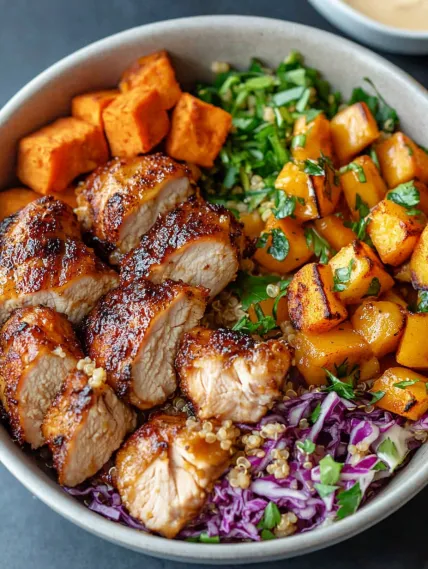 Hot Honey Chicken Bowl Recipe