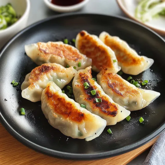 Delicious Prawn Gyoza