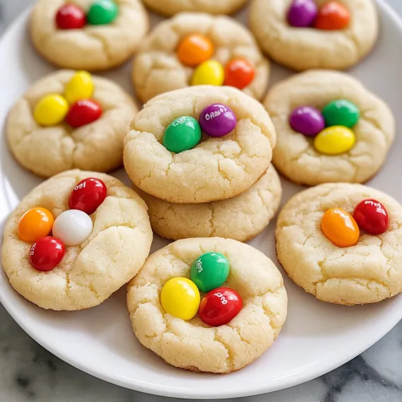 Delicious Jelly Bean Sugar Cookies