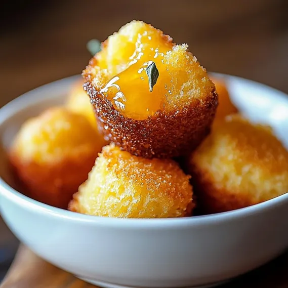 Southern Honey Butter Cornbread Poppers